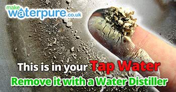 Look at what's really in your tap water with a Home Water Distiller