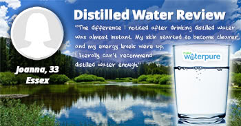 What can happen when you stop drinking pure water