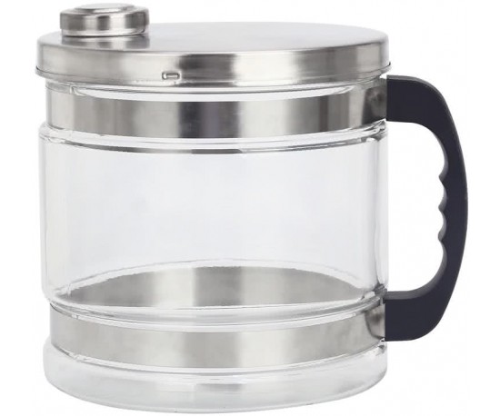 6 Litre Glass Collection Jug With Lid
