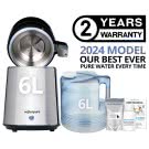6 Liter Stainless Steel Water Distiller with Polycarbonate Jug