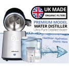 6 Liter Stainless Steel Water Distiller with Polycarbonate Jug