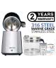 4 Litre 316 Marine Grade Stainless Steel Water Distiller with Glass Jug